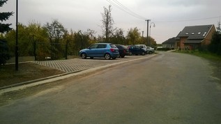 Pavlovice parkoviště zatravňovací dlkažba
